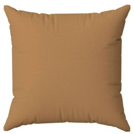 Almofada Veludo 48X48cm Liso Havan Casa - Mostarda