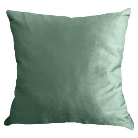 Almofada Veludo 48X48cm Liso Havan Casa - Verde Mint