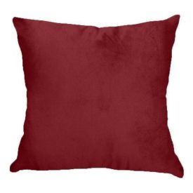 Almofada Veludo 48X48cm Liso Havan Casa - Bordô