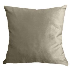 Almofada Veludo 48X48cm Liso Havan Casa - Champagne