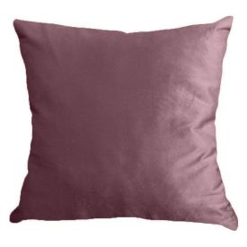 Almofada Veludo 48X48cm Liso Havan Casa - Rose