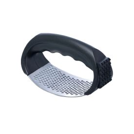 Amassador de Alho Aço Inox Lyor 11 cm - Preto 