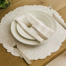 Jogo Americano Avulso Classic Havan Casa 1 Pç - Off White