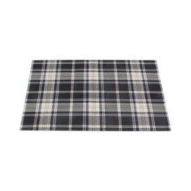 Americano Avulso Tramado Havan Casa 1 Pç - Xadrez Preto