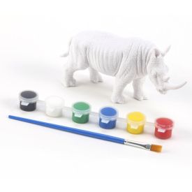 Animais Selvagens Pintura Rinoceronte Havan Toys - 401726