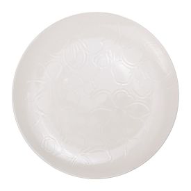 Aparelho De Jantar E Chá Unni Orquídea White Oxford 20 Pçs - UNNI ORQUIDEA WHITE