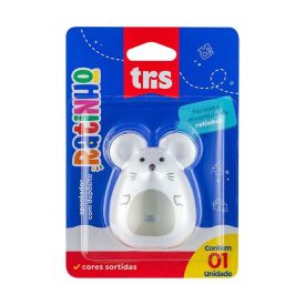 Apontador Ratinho Com Depósito Tris - Sortido