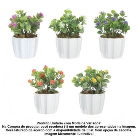 Arranjo De Flor Florarte 16Cm - Sortido