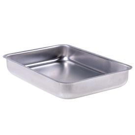 Assadeira Polida Classic 33X22cm Panelux - Alumínio