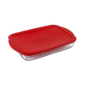 Assadeira Retangular Com Tampa Havan Casa 3,85Ml - Vidro Transparente