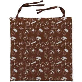 Assento De Cadeira 40X40 Cm Havan Casa - Café Marrom