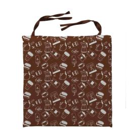 Assento De Cadeira 40X40 Cm Havan Casa - Café Marrom