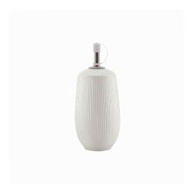 Azeiteiro De Cerâmica Oasis Hauskraft 250 Ml - Branco
