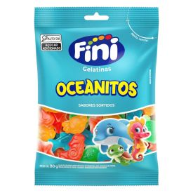Bala De Gelatina Oceanitos Fini - 80g