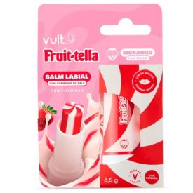 Balm Labial Vermelho Morango Fruittella Vult - 3,5g