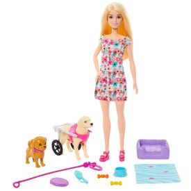 Barbie Passeio De Animais De Estimação - HTK37