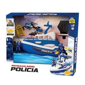 Barco Patrulha Naval Polícia Sambatoys - 0471