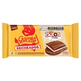 Barra de Chocolate Recheado Baton Creme Garoto - 90g