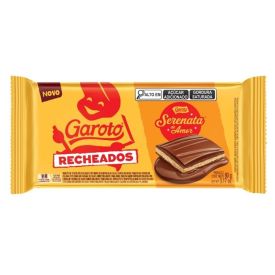 Barra de Chocolate Recheado Serenata Garoto - 90g