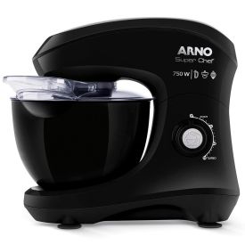 Batedeira Planetária Arno Super Chef 750W Preto