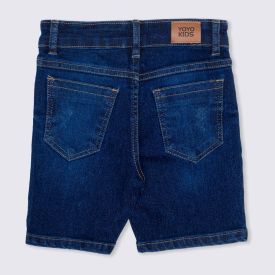 Bermuda 1 a 3 anos Jeans + Puídos Yoyo Kids Jeans
