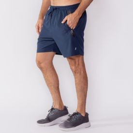 Bermuda Esportiva Masculina De Tactel Scream Azul Marinho