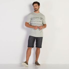 Bermuda Masculina Jeans Nicoboco