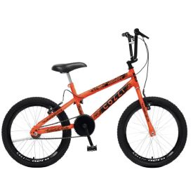 Bicicleta Aro 20 Colli Max Boy Laranja Neon