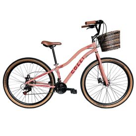 Bicicleta Colli Aro 29 Viena 21V Com Cesta