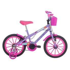Bicicleta Infantil Aro 16 Mtb Soft Capivara Free Action - Lilás