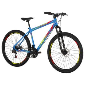Bicicleta Mormaii Aro 29 Mtb Jaws 21 Velocidades - Azul Capri