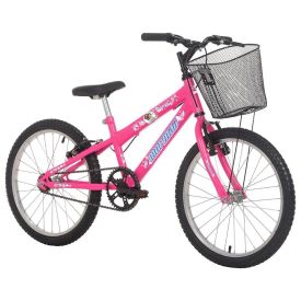 Bicicleta Mormaii Sweet Girl Aro 20 Infantil - Rosa Chiclete