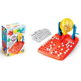 Bingo com 100 Cartelas 12141 Toia - Amarelo