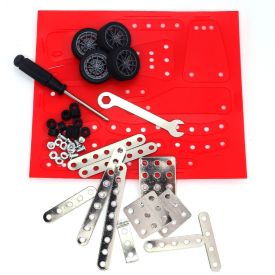 Bloco De Metal Carro Vermelho Havan Toys - HBR0804 