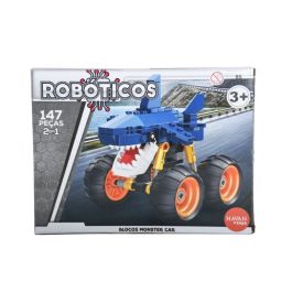 Blocos de Montar Monster Car Havan Toys - HBR0862