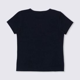 Blusa 12 a 16 anos Cotton Básica Marmelada Preto