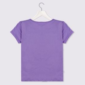 Blusa 4 a 10 anos Nasa Future Bandup Lavanda