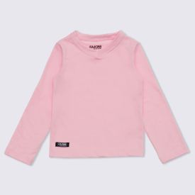 Blusa 4 a 10 anos Térmica Gola V Fakini