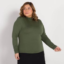 Blusa Gola Alta Viscose Patrícia Foster Mais