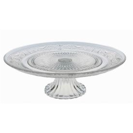 Boleira De Vidro Victorian Com Pé Mimo - 33cm