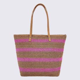 Bolsa de Praia Totebag Alice Palucci - Rosa