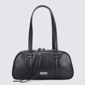 Bolsa Feminina Baguete Macadamia - Preto