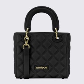 Bolsa Feminina Mini Bag Tiracolo Moleca - Preto