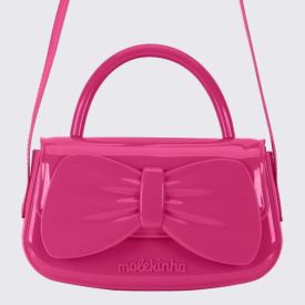 Bolsa Infantil Laço Molekinha - Rosa Forte