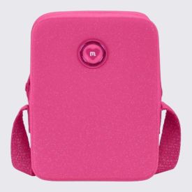 Bolsa Infantil Transversal Molekinha - Rosa Forte