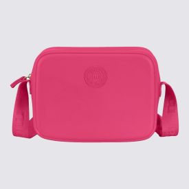 Bolsa Tiracolo Transversal Quadrada Moleca - Rosa