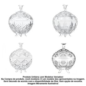 Bomboniere Vidro Havan Casa 850Ml - Sortido