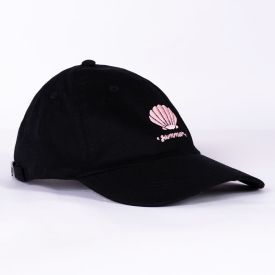 Boné Feminino Bordado Concha Boby Blues - Preto