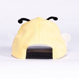 Boné Infantil Menina 1 a 3 Anos Abelha Yoyo Kids - Amarelo