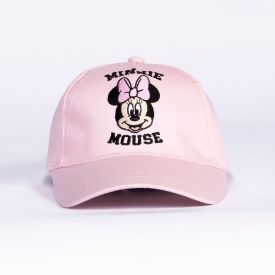 Boné Infantil Menina 1 a 3 Anos Minnie Mouse Disney - Rosa